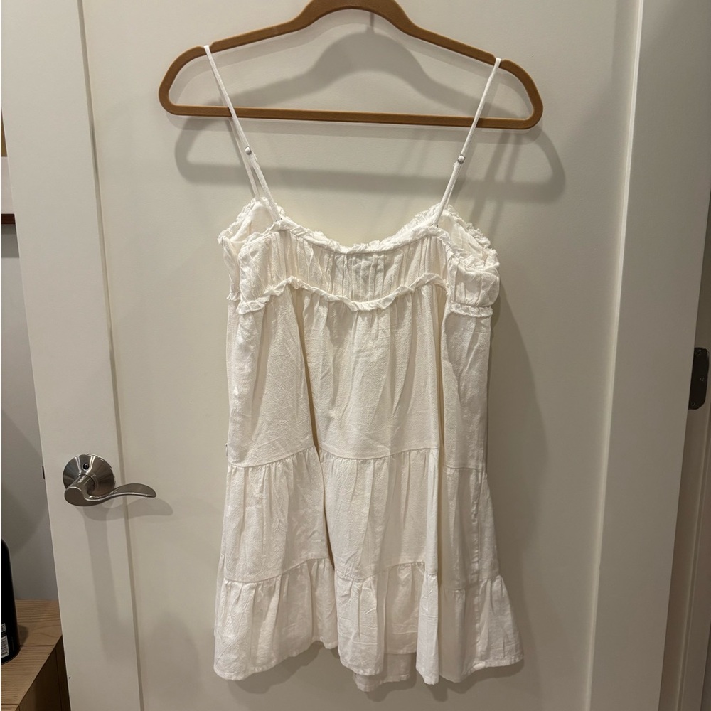 Zara Ruffled Mini Dress - Picture 6 of 7